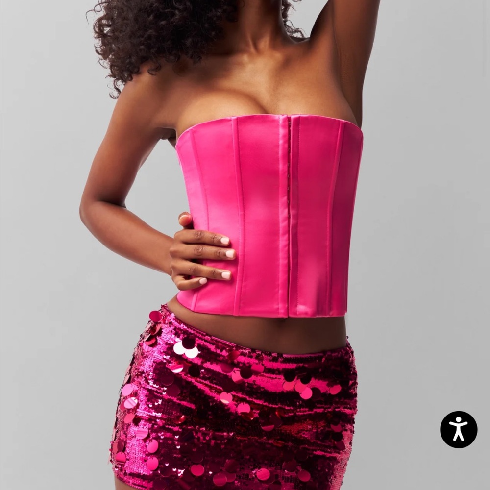 Pink Guizio Corset! Make me an offer!
